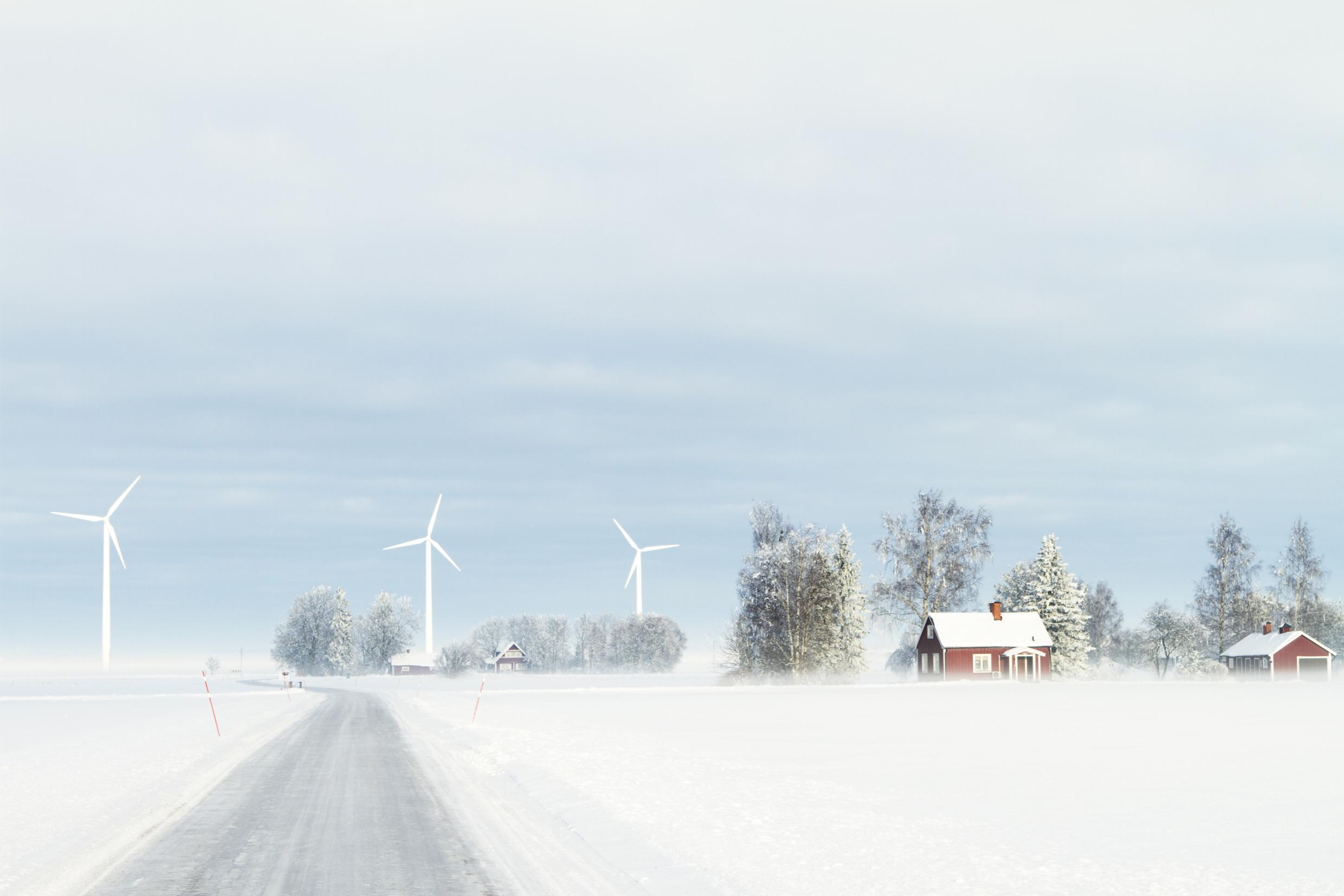 Wind power in winter