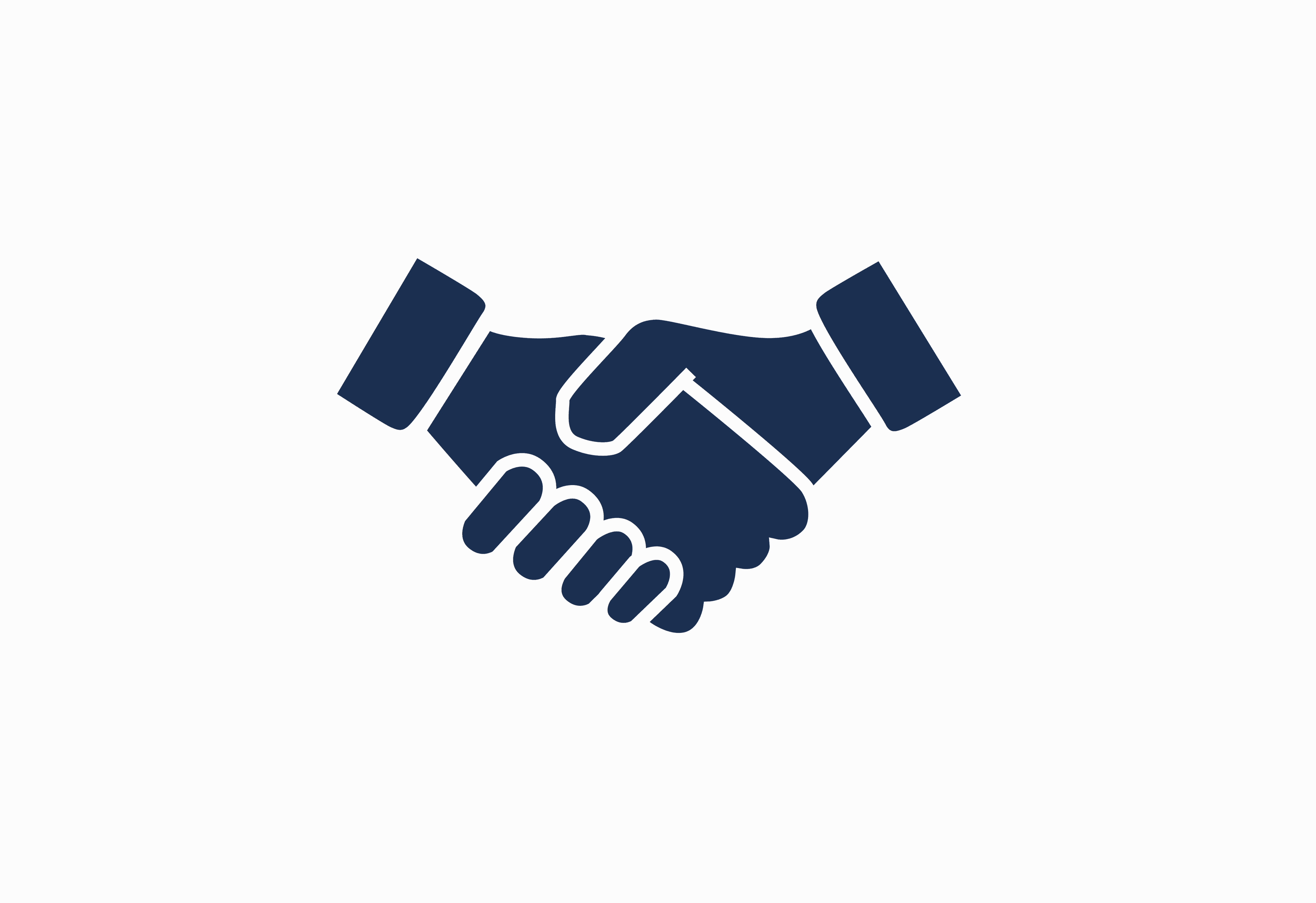 En ikonbild föreställande ett handslag.